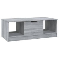 COUCHTISCH Grau Sonoma 102x50x36 cm Holzwerkstoff - Grau, Holzwerkstoff (102/50/36cm) - furnicato