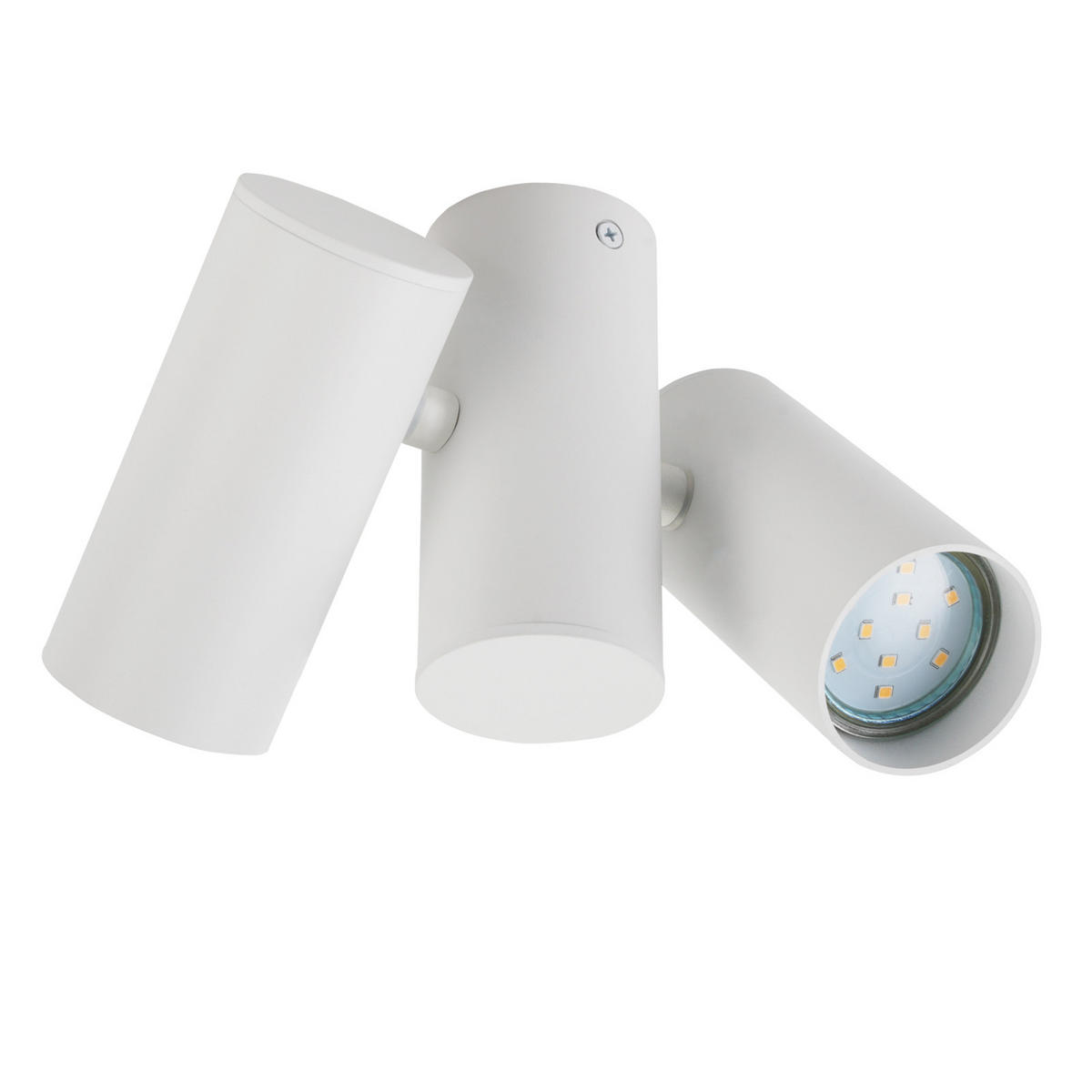 DECKENLEUCHTE Duff 5.5/14/18.5cm - Weiß, Metall (5.5/14/18.5cm) - Nettlife
