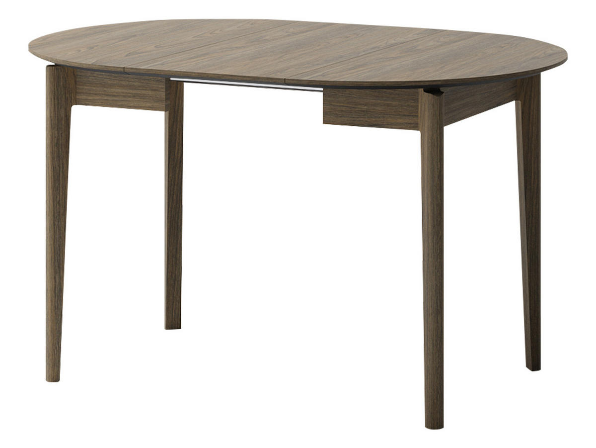 ESSTISCH ausziehbar Plot PT05 - Dunkelbraun, Holz/Holzwerkstoff (90/90/77cm) - MIRJAN24