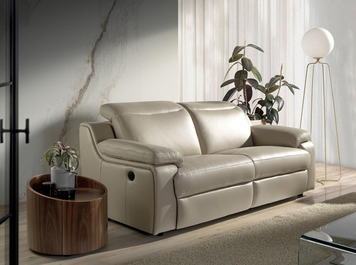 STELEUCHTE Stehleuchte goldener Stahl und weißes Glas 37/35/170 cm - Edelstahlfarben, Glas/Metall (35/37/170cm) - ANGEL CERDA