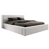 POLSTERBETT mit Bettkasten Salby 120x200 cm, Creme - Creme, Textil (120/200cm) - Meblito