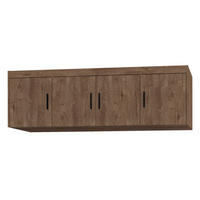 AUFSATZSCHRANK Storicos Eiche Lefkas 176,3/55,5/53 cm - 4T Modern - Braun, Holzwerkstoff/Kunststoff (176.3/55/53cm) - AX Living