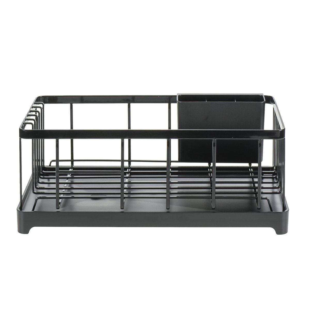 GESCHIRR-ABTROPFGESTELL Tower schwarz 42/17/23 cm - Schwarz, Metall (23/17/42cm) - Yamazaki
