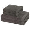 FROTTIERSET Rubin 4-teilig - Braun, Textil (50/100cm) - Ross