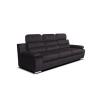 SOFA AMBER Holz Blau - Schwarz, Holz (238/95/96cm) - Robin