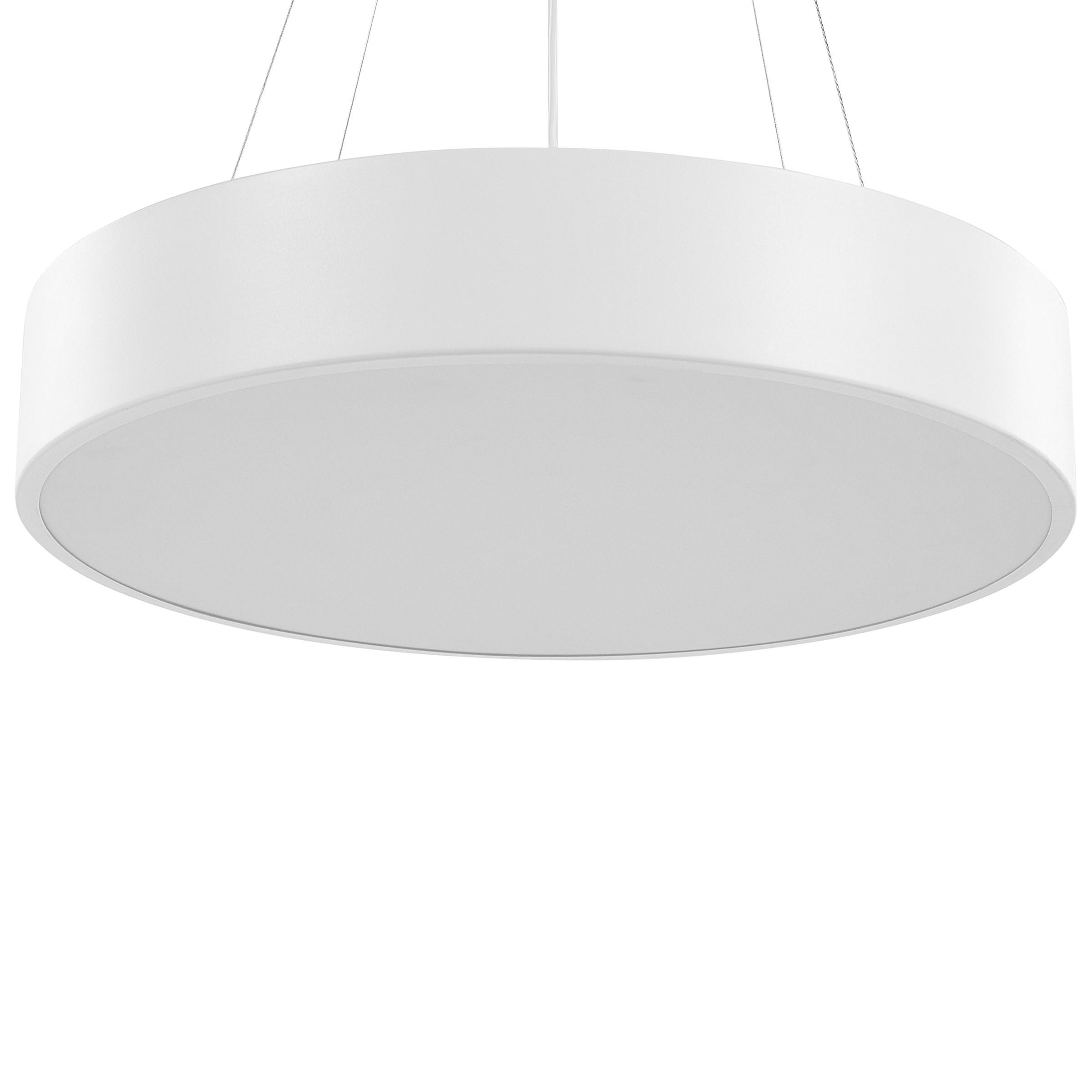 HÄNGELEUCHTE Balili 60/60/175 cm - Weiß, Metall (60/60/175cm) - Beliani
