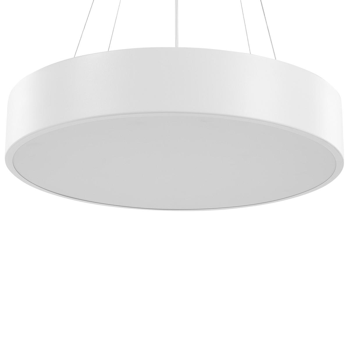 HÄNGELEUCHTE Balili 60/60/175 cm - Weiß, Metall (60/60/175cm) - Beliani