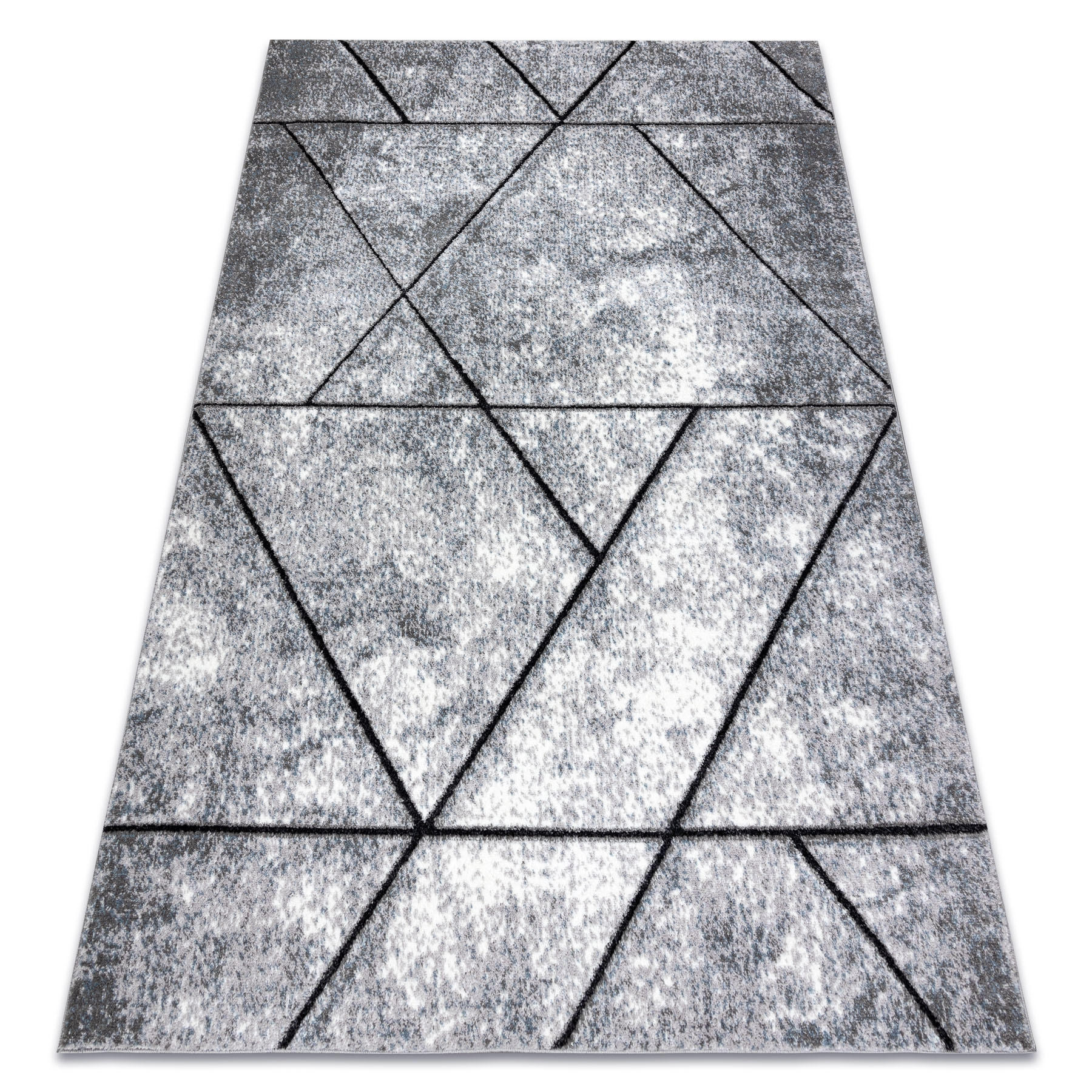 rugsX Teppich Grau 80x150 cm