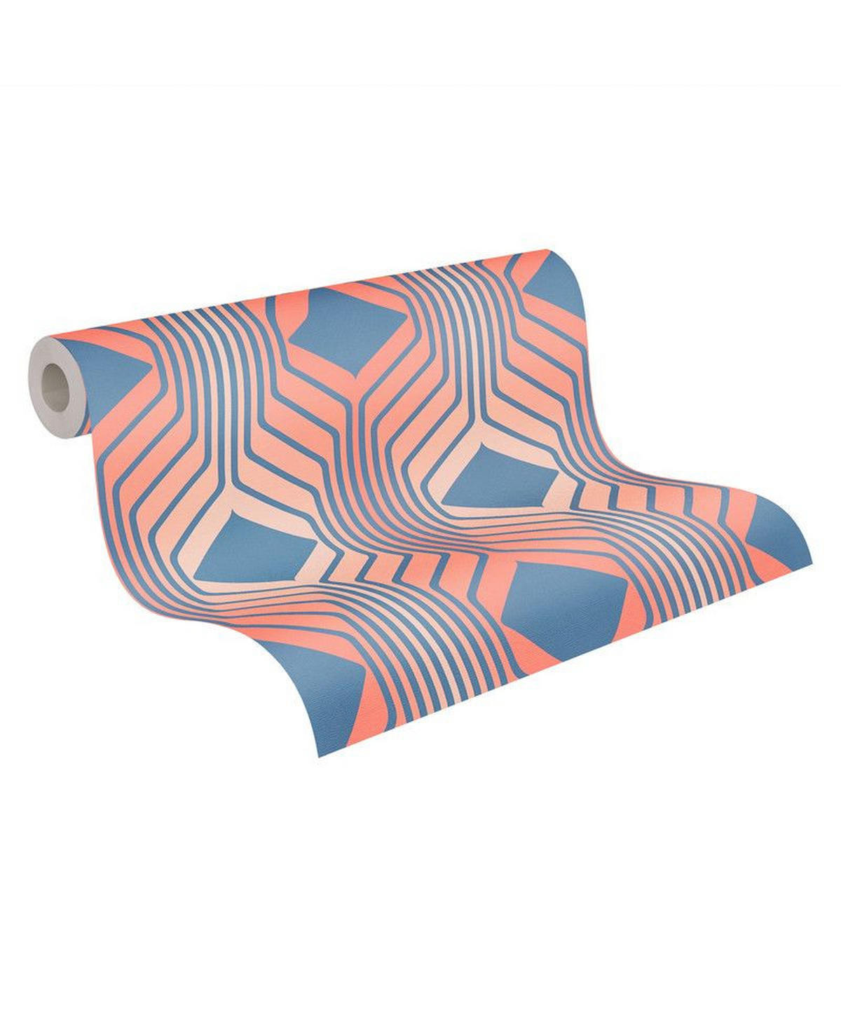 VLIESTAPETE Rosa 53/850 cm - Pink, Textil (53/1cm) - KUNSTLOFT