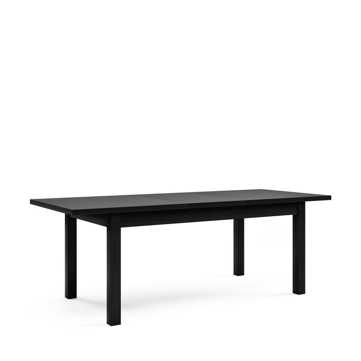ESSTISCH BRUNO Ausziehbar 170 - 220 / 90 x 77 cm - Schwarz, Holz (170/90/77cm) - MASSENO
