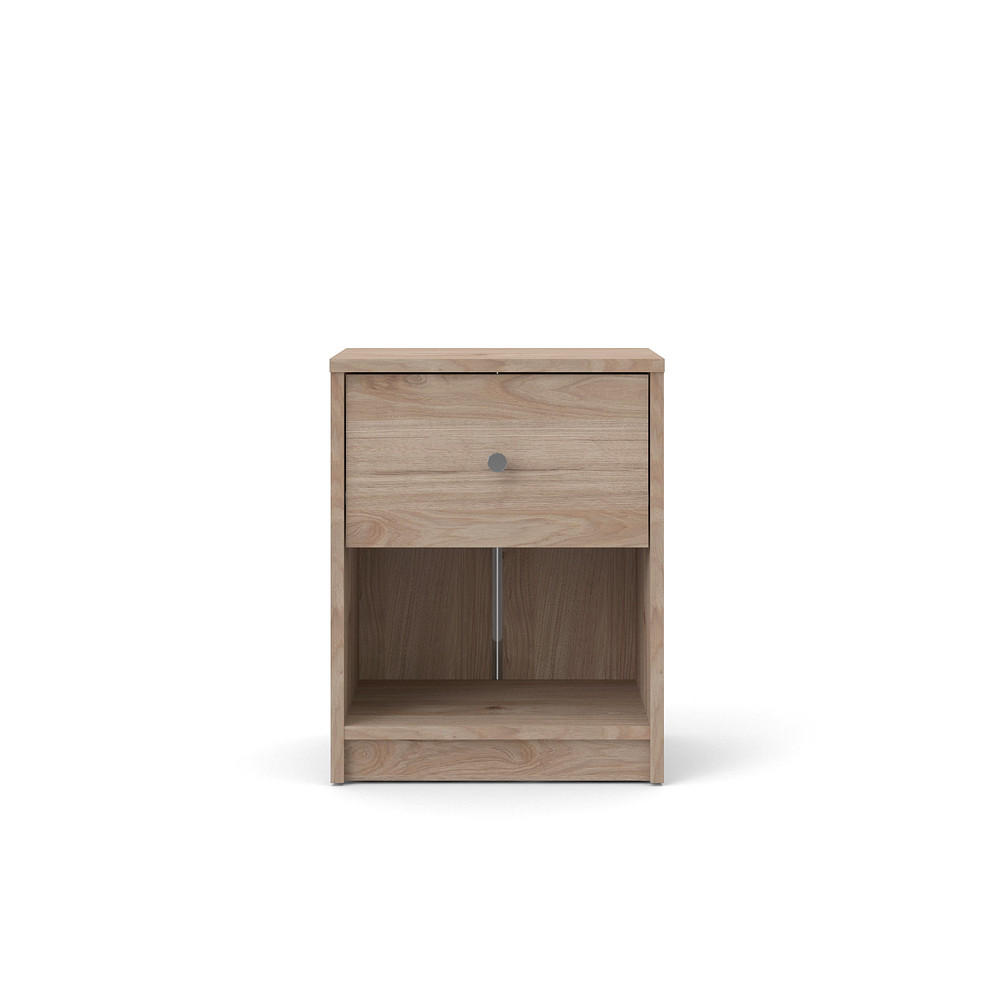 ebuy24 NOČNÍ stolek s 1 zásuvkou a 1 policí, šířka 37,9 cm - LISE