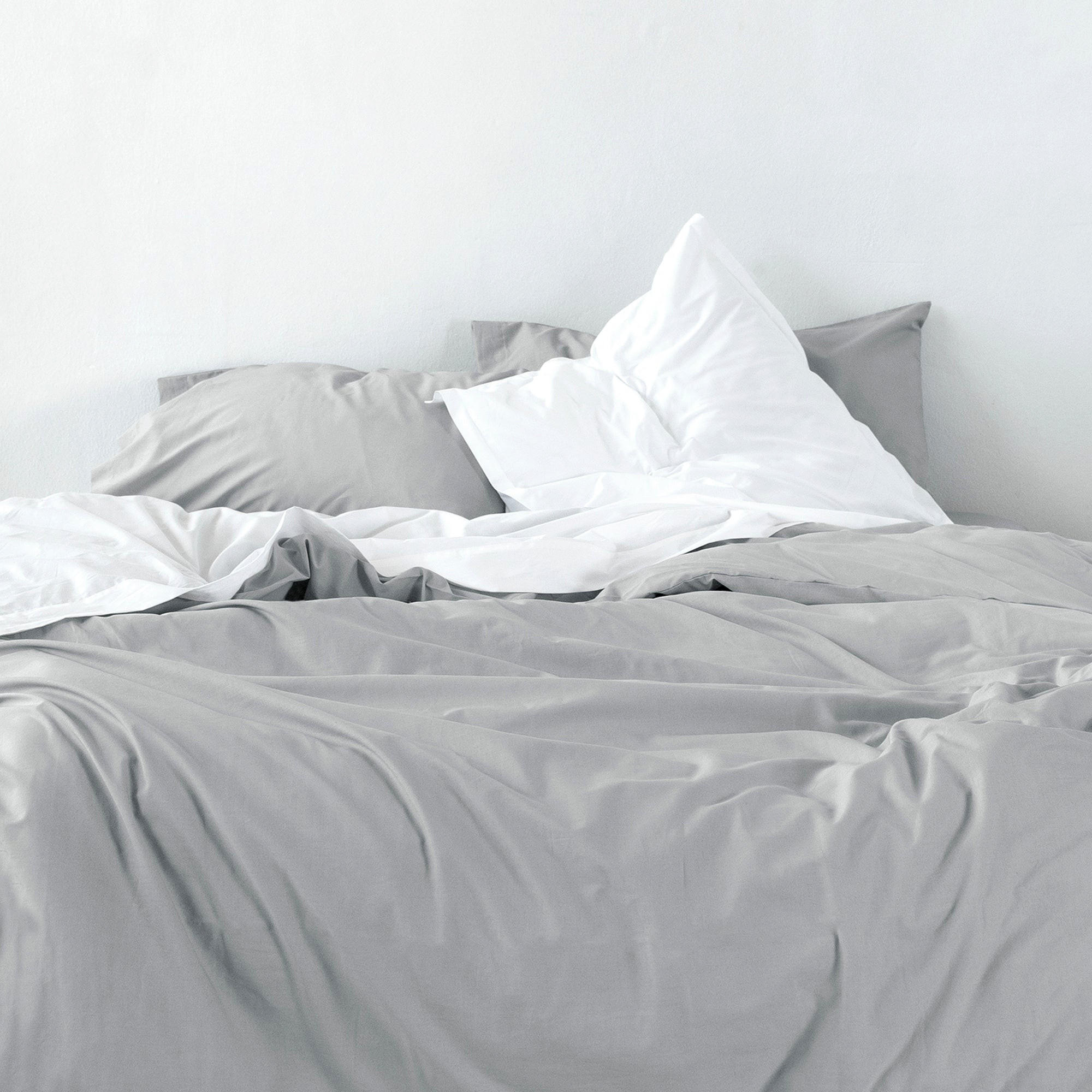 Happy Friday Bettbezug Grau 155x220 cm
