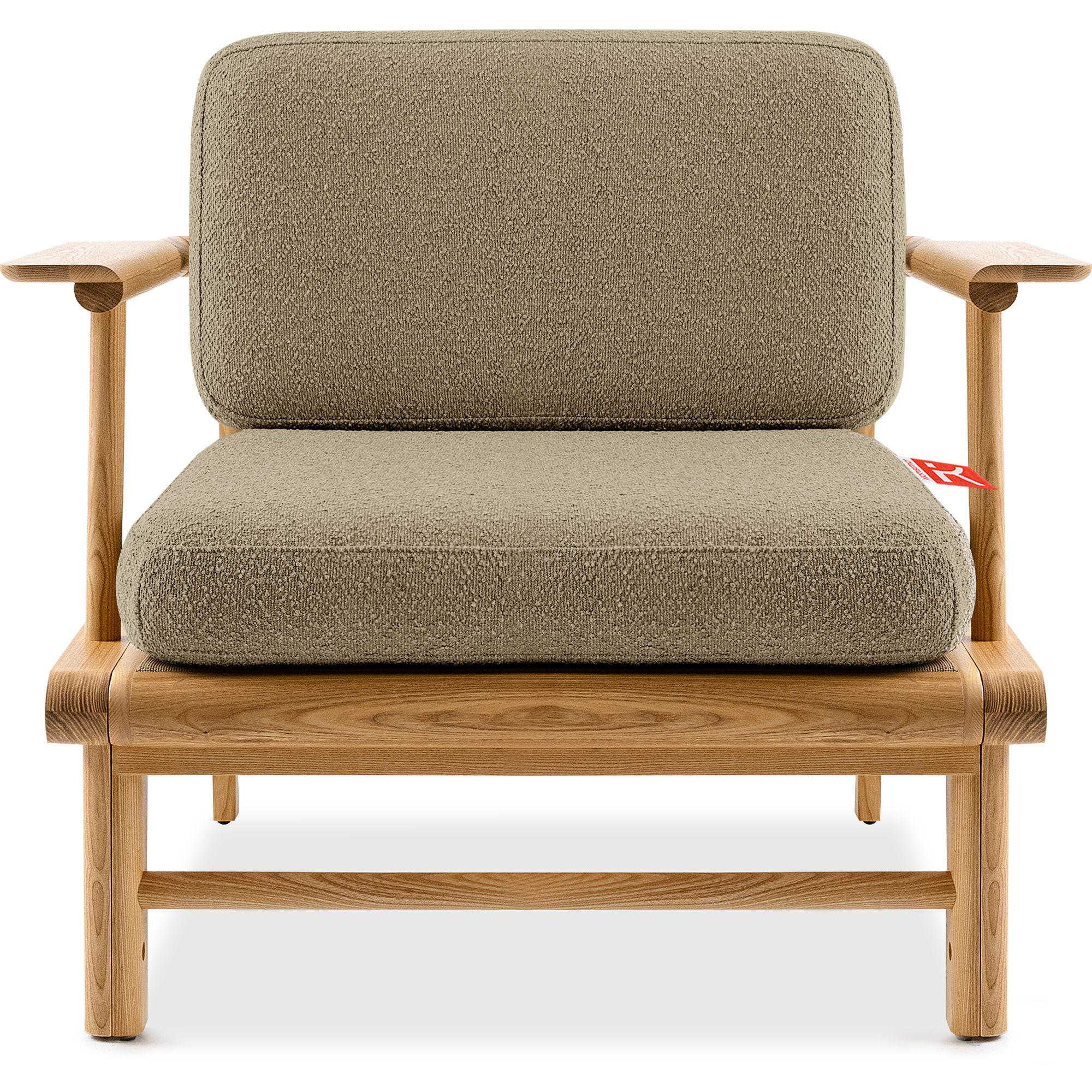 GARTENSTUHL ATREDA - Beige, Holz/Textil (91/80/80cm) - KONSIMO®