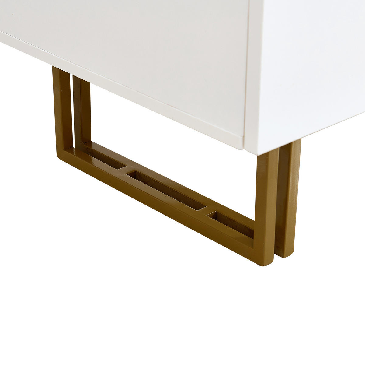 KOMMODE aus MDF 120x40x75cm in Weiß mit 6 Schubladen - Weiß, Holzwerkstoff (120/75/40cm) - Modfu