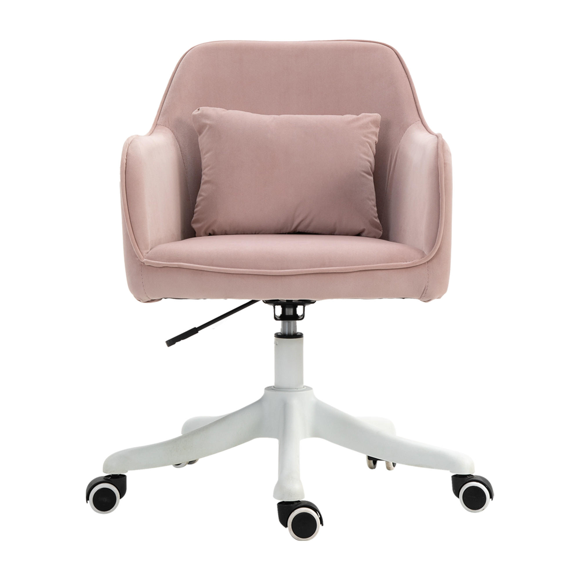 DREHSTÜHLE Massage Vibrationsfunktion verstellbar - Pink, Metall (70/86/57cm) - SHOPENTRA