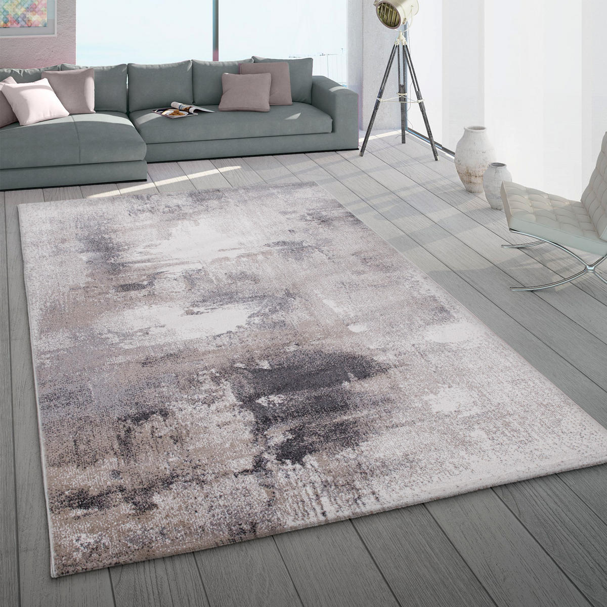 KURZFLORTEPPICH 120/170 cm Mero 106 - Beige, Textil (120/170cm) - Paco Home
