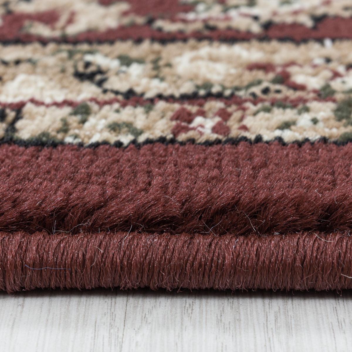 TEPPICH Kurzflor GEISLER in Creme, orientalisch, 240 x 340 cm - Beige, Textil (340/240cm) - KADIMA DESIGN