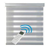 DOPPELROLLO Motorisiertes Silber 160x250 cm - Silberfarben, Kunststoff (160/250cm) - STORESDECO