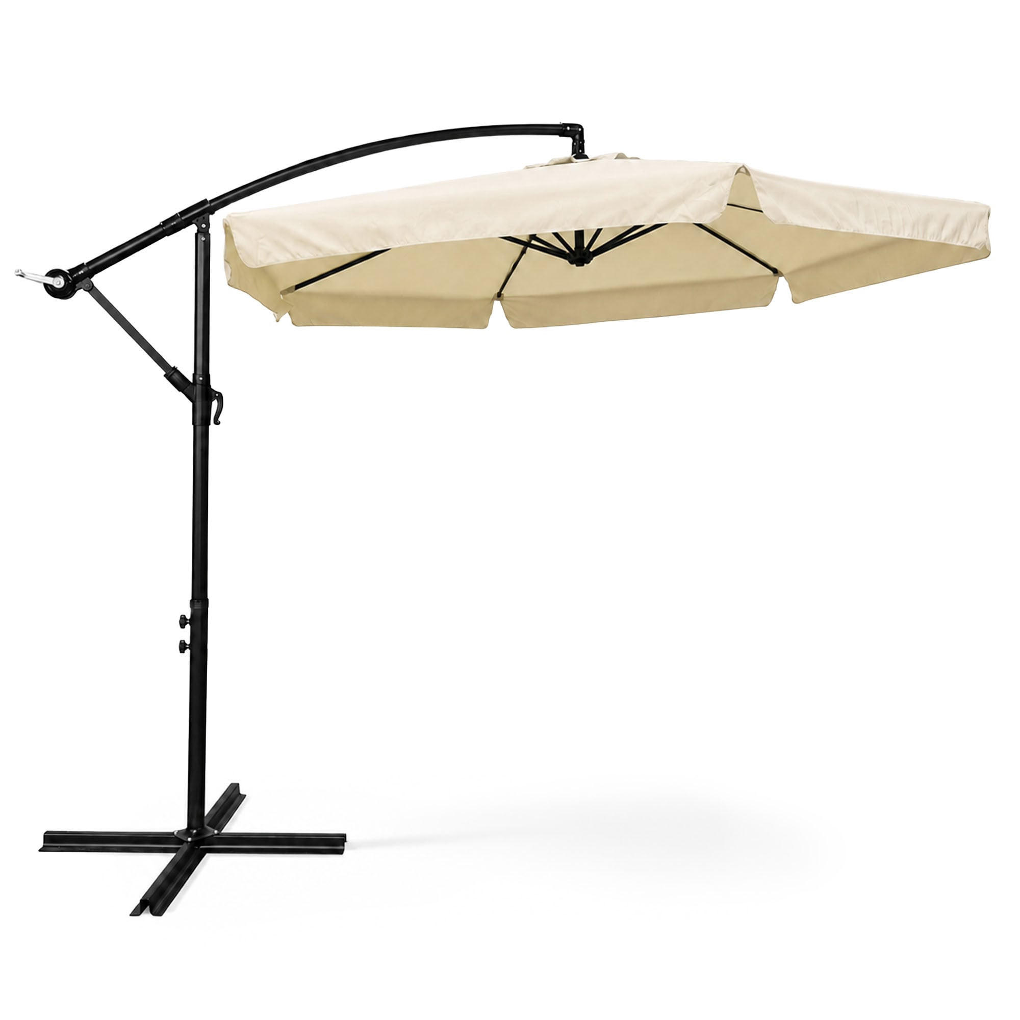SONNENSCHRIM Beige 245/300 cm - Beige/Schwarz, Metall (300/300cm) - Akord