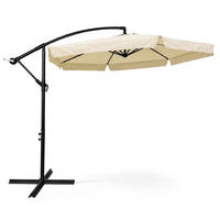 SONNENSCHRIM Beige 245/300 cm - Beige/Schwarz, Metall (300/300cm) - Akord
