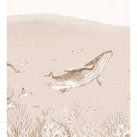 FOTOTAPETE Unterwasserwelt 2.5 x 2.79 m - Beige, Papier (250/279cm) - ESTAhome