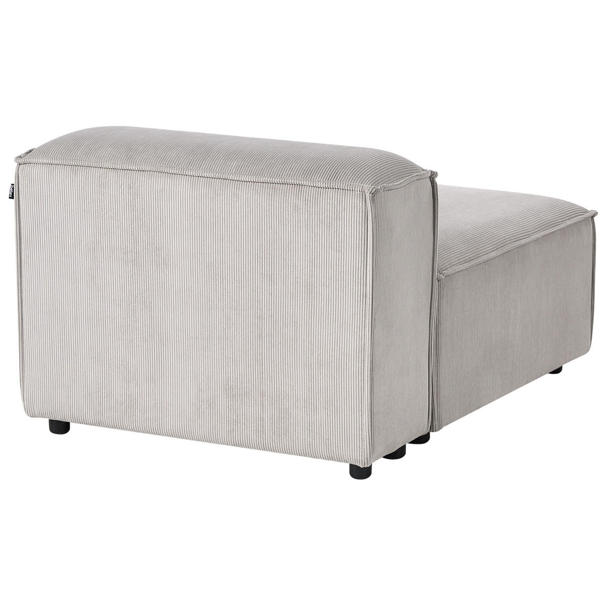 3-SITZER-MODULSOFA Cord Taupe Ardal - Taupe, Textil (328/68/120cm) - Beliani