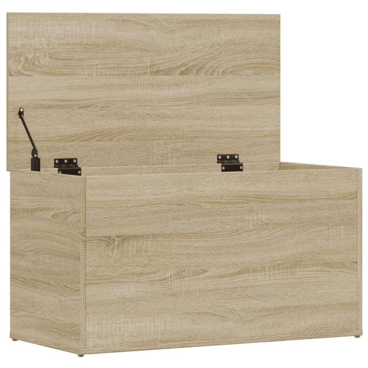 AUFBEWAHRUNGSTRUHE Sonoma-Eiche 84/42/46 Cm Holzwerkstoff - Sonoma Eiche, Holz (84/46/42cm) - vidaXL