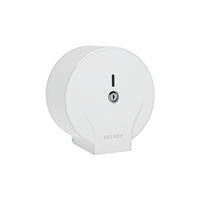 WC-PAPIERHALTER für Großrolle 200 m weiß lackierter Stahl - Weiß, Metall (24/14/24cm) - Delabie