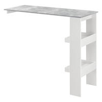 BARTISCH Bromölla - Hellgrau, Holzwerkstoff (45/120/106cm) - [en.casa]