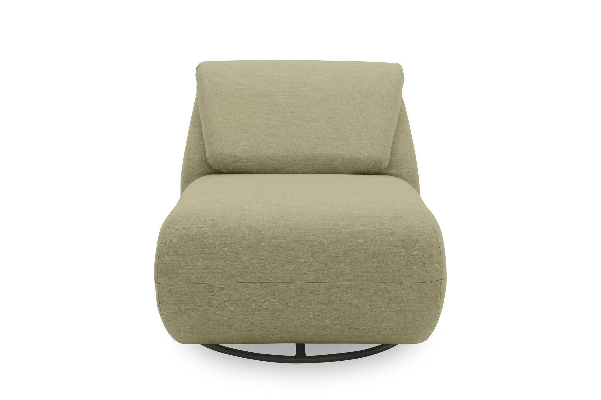 GARTENLOUNGE-RELAXSESSEL 2 Branwen 68x67x88 mit Outdoorbezug in grün - Hellgrün, Kunststoff (68/67/88cm) - 58aufmkessel