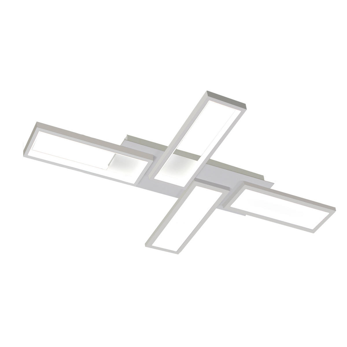 LED DECKENLEUCHTE Creglingen 82.7/54.5/5.6 - Weiß, Metall (82.7/54.5/5.6cm) - Nettlife