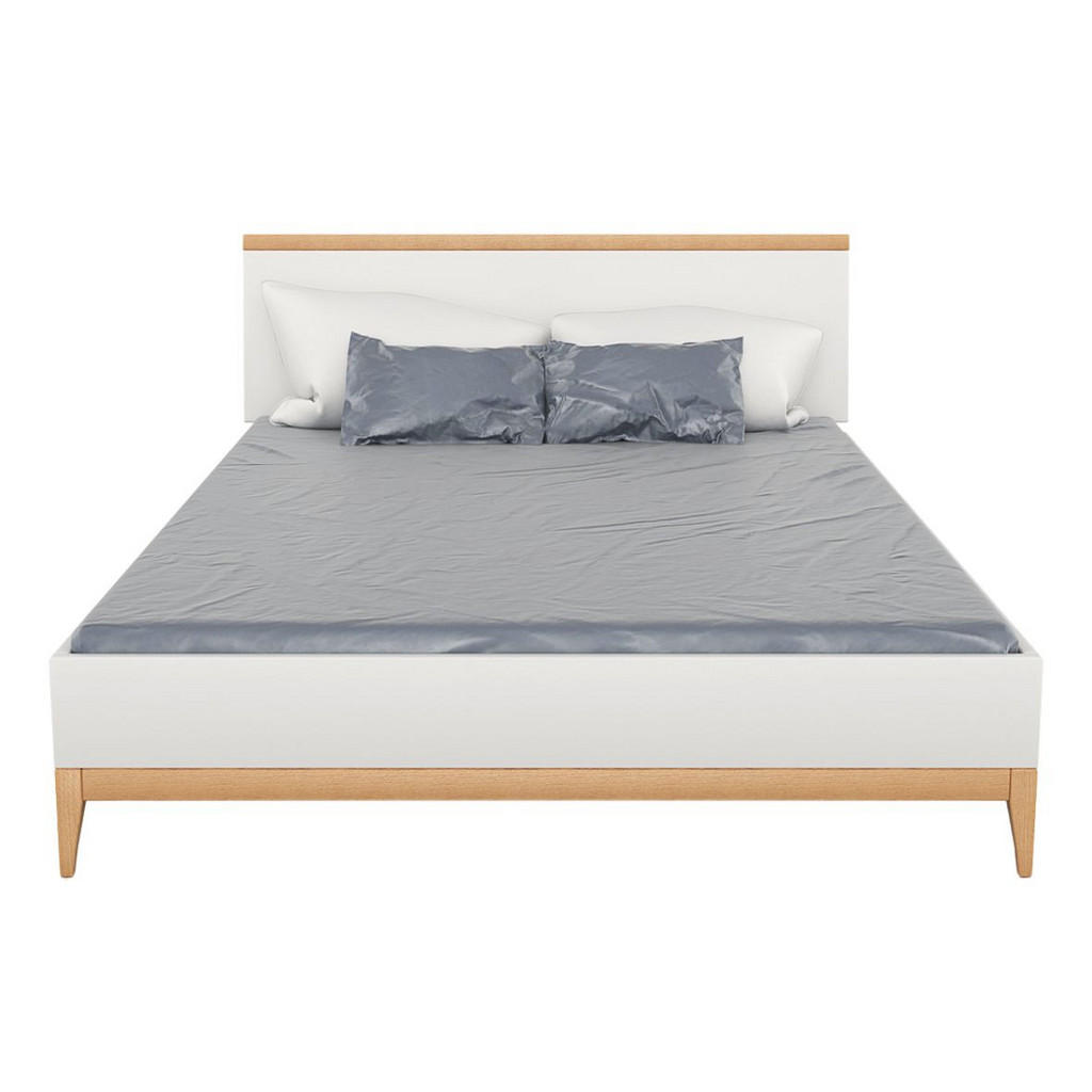 Thumbnail - Visby Holzbett, Weiß, Holz, 180x200 cm, Schlafzimmer, Betten