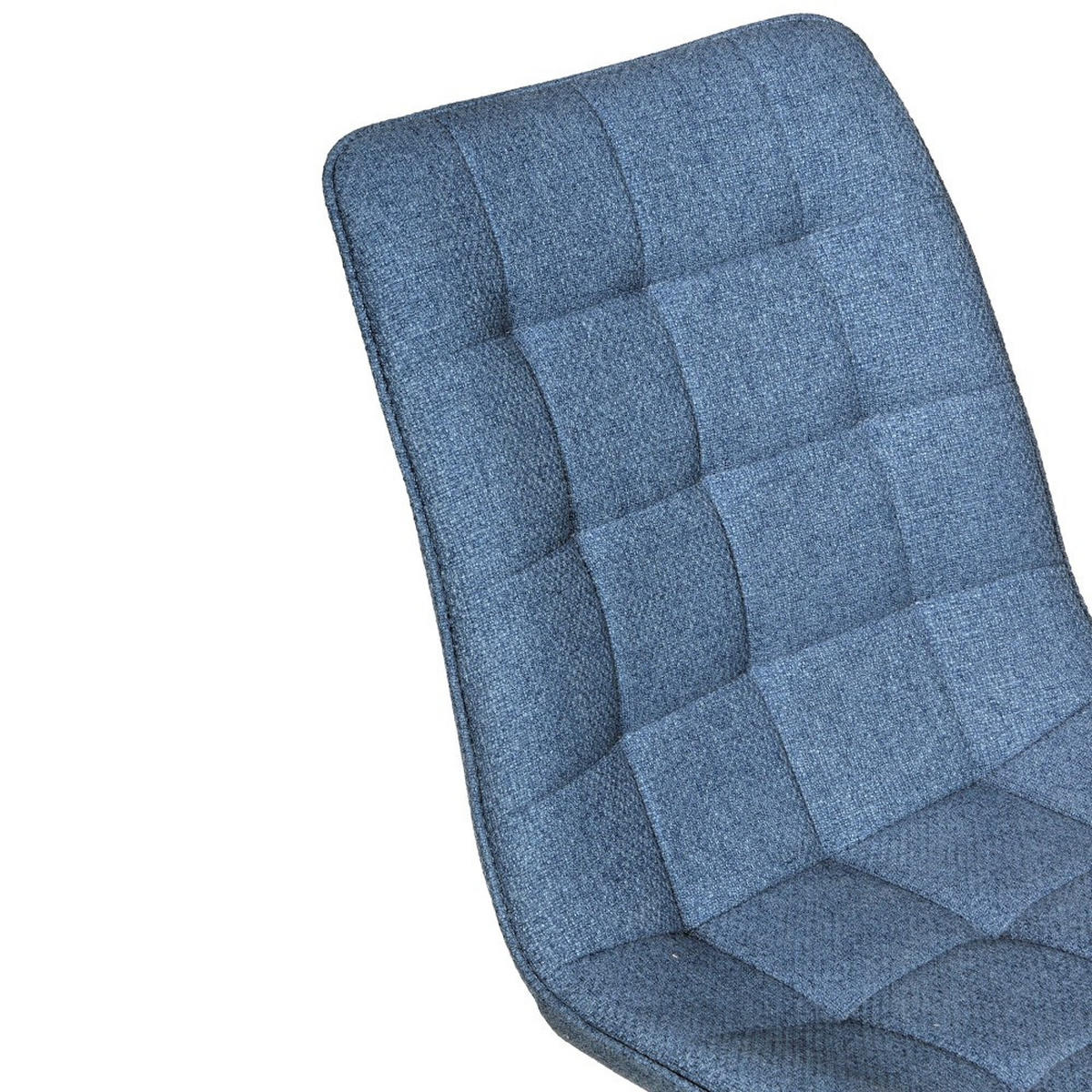 ESSZIMMERSTUHL 4er Set/ MUSE, Blau - Blau/Schwarz, Metall (45/84/60cm) - Weber Industries
