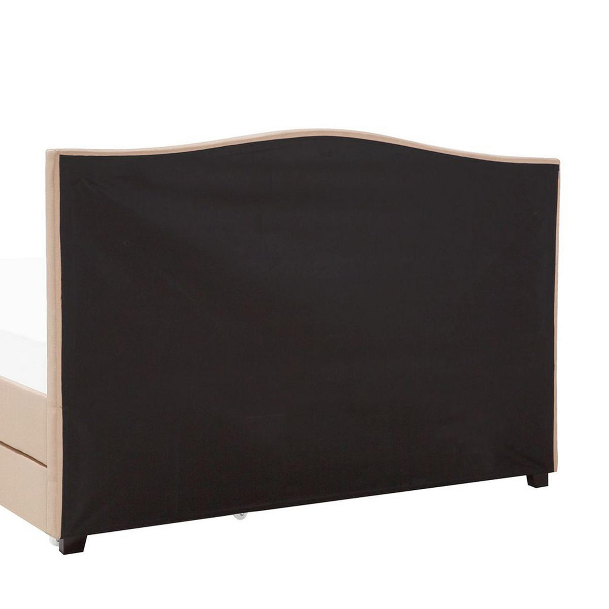 POLSTERBETT 160/200cm Beige Montpellier - Beige, Textil (160/200cm) - Beliani
