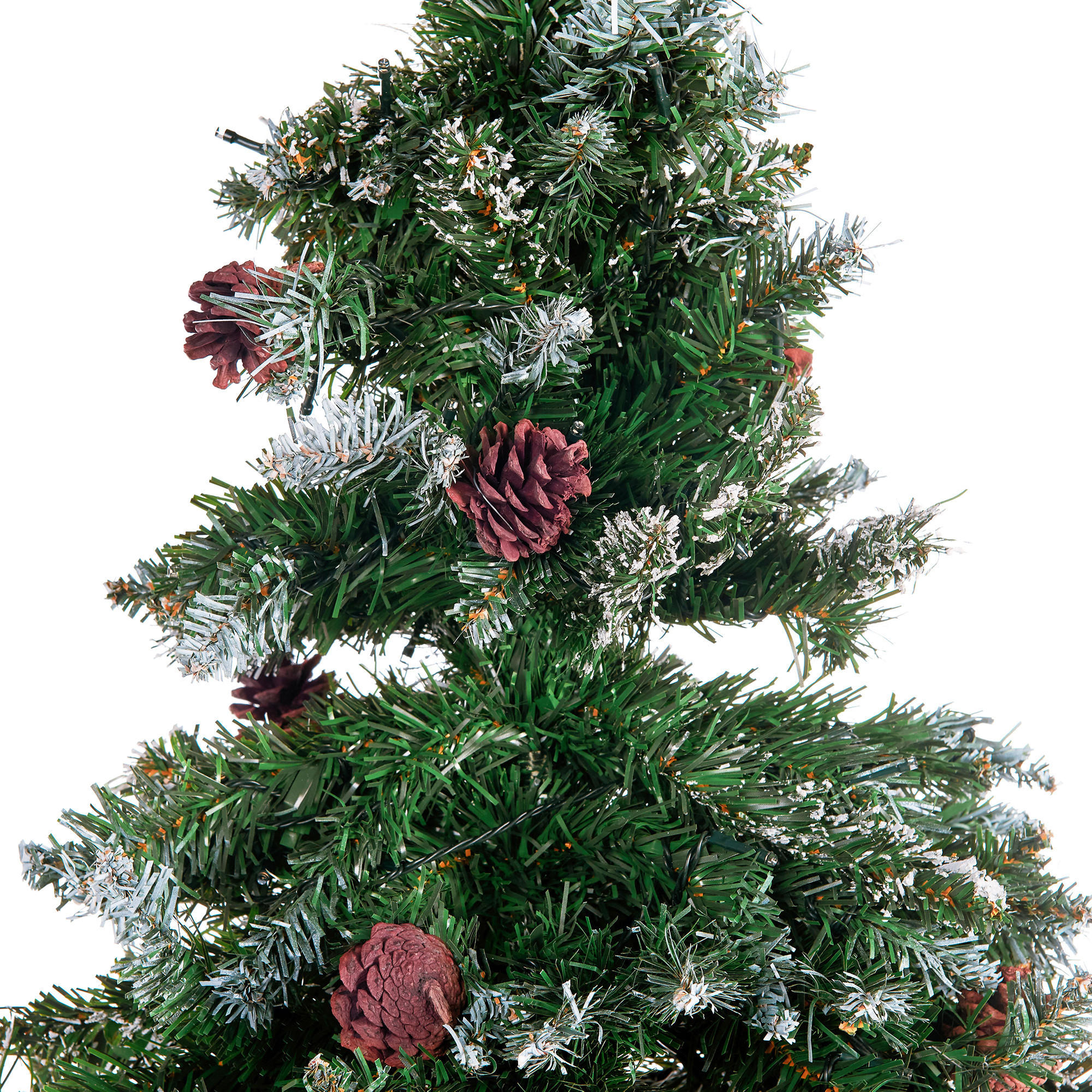 WEIHNACHTSBAUM 210 cm Grün Palomar - Grün, Kunststoff (210cm) - Beliani