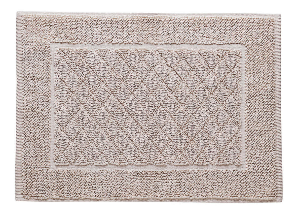 BADTEPPICH Wolteeri - Beige, Textil (40/60cm) - home&you