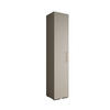 DREHTÜRENSCHRANK 236.7/50/47 1-türig - Kaschmir/Goldfarben, Holz/Metall (50/236.7/47cm) - Abiks Möbel
