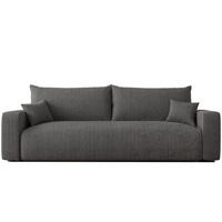 SOFA mit Schlaffunktion, Anthrazit - Anthrazit, Holzwerkstoff (246/79/93cm) - Idohome