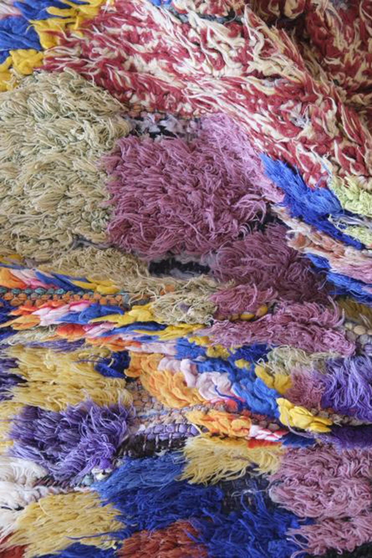 BERBERTEPPICH aus reiner Wolle 102x 218 cm - Multicolor, Naturmaterialien (102/218cm) - AFK Living