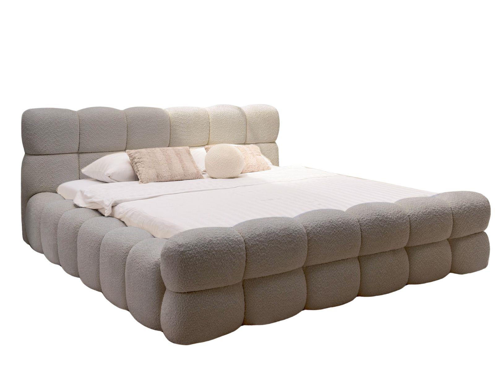 Compleo24 Polsterbett Sand 160x200 cm