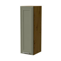 HÄNGESCHRANK Salo W4/30 Eiche Artisan / Reed Green Matt 30 / 32,5 / 96cm - Eiche Artisan/Grün, Holz/Holzwerkstoff (30/96/32.5cm) - Feldmann-Wohnen