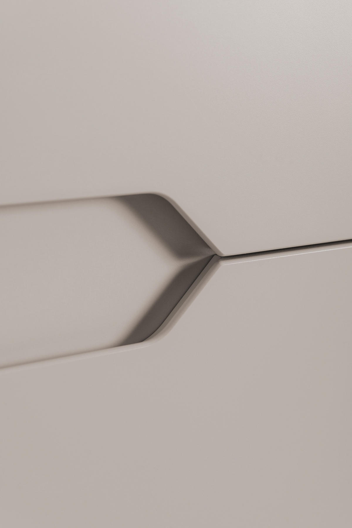 HÄNGESÄULE MODERN 136cm - Kaschmir - Kaschmir, Holzwerkstoff (35/136/27cm) - Rodan