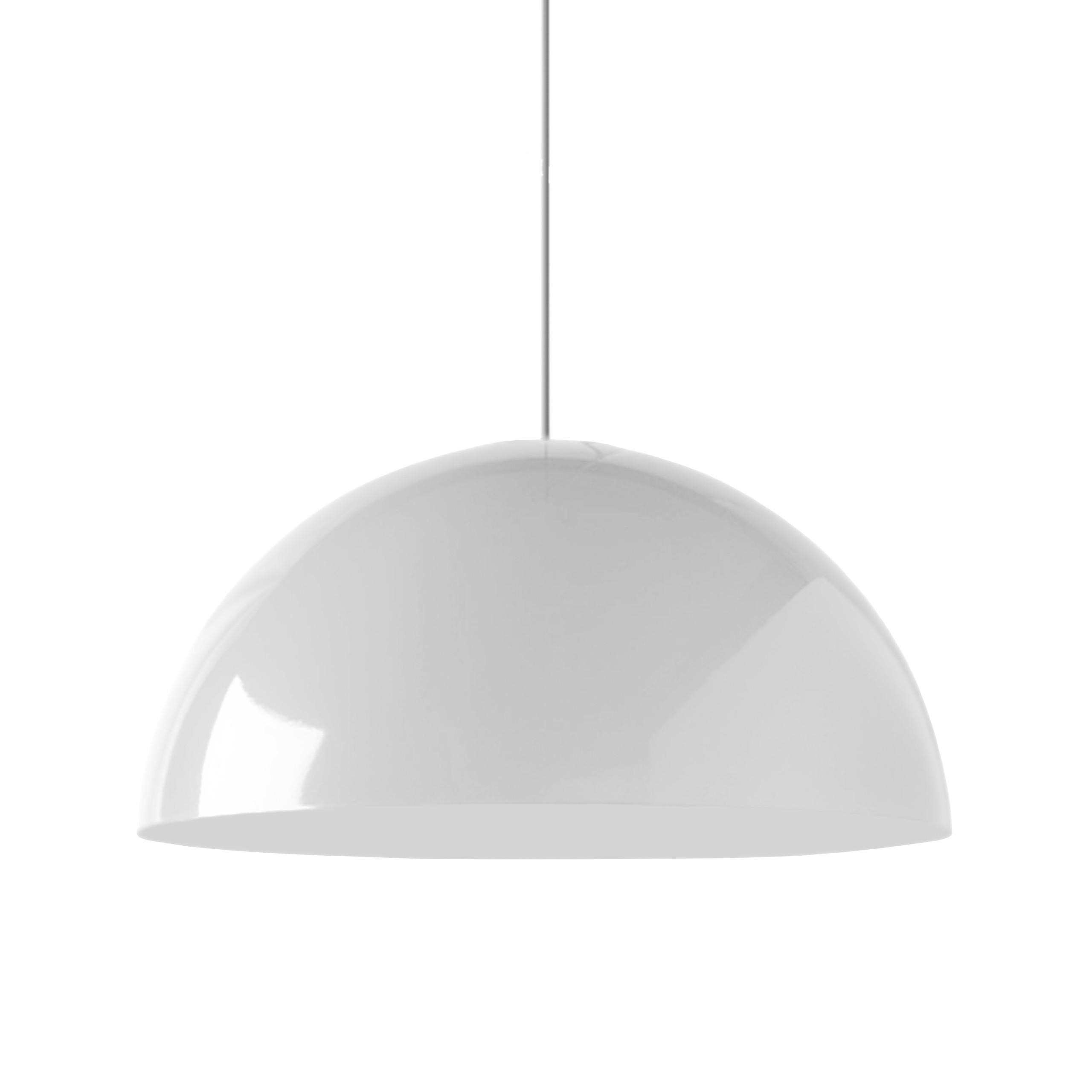 HÄNGELEUCHTE - Weiß Hochglanz, Metall (40/40/20cm) - Lumicom
