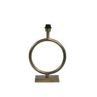 LAMPENFUSS Livu Bronze Ø30/35 cm - Bronzefarben, Metall (30/12.5/35cm) - Light & Living
