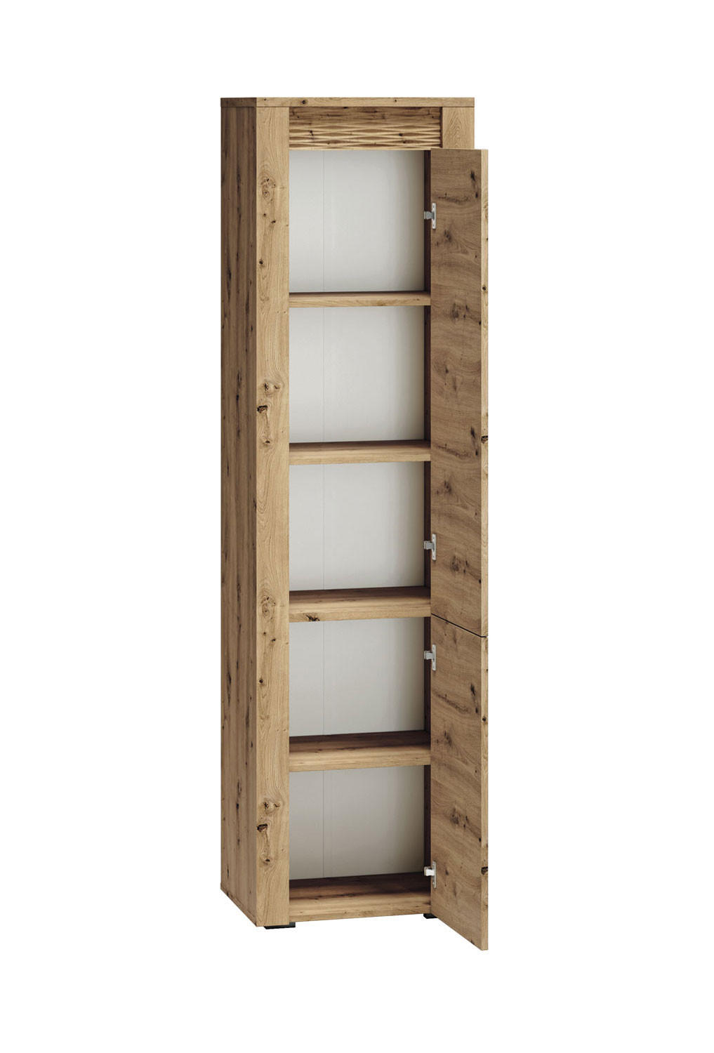 STAURAUMSCHRANK Artis Artisan Eiche 55 cm / 40 cm / 200 cm - Eiche Artisan/Braun, Holz/Holzwerkstoff (55/200/40cm) - Feldmann-Wohnen