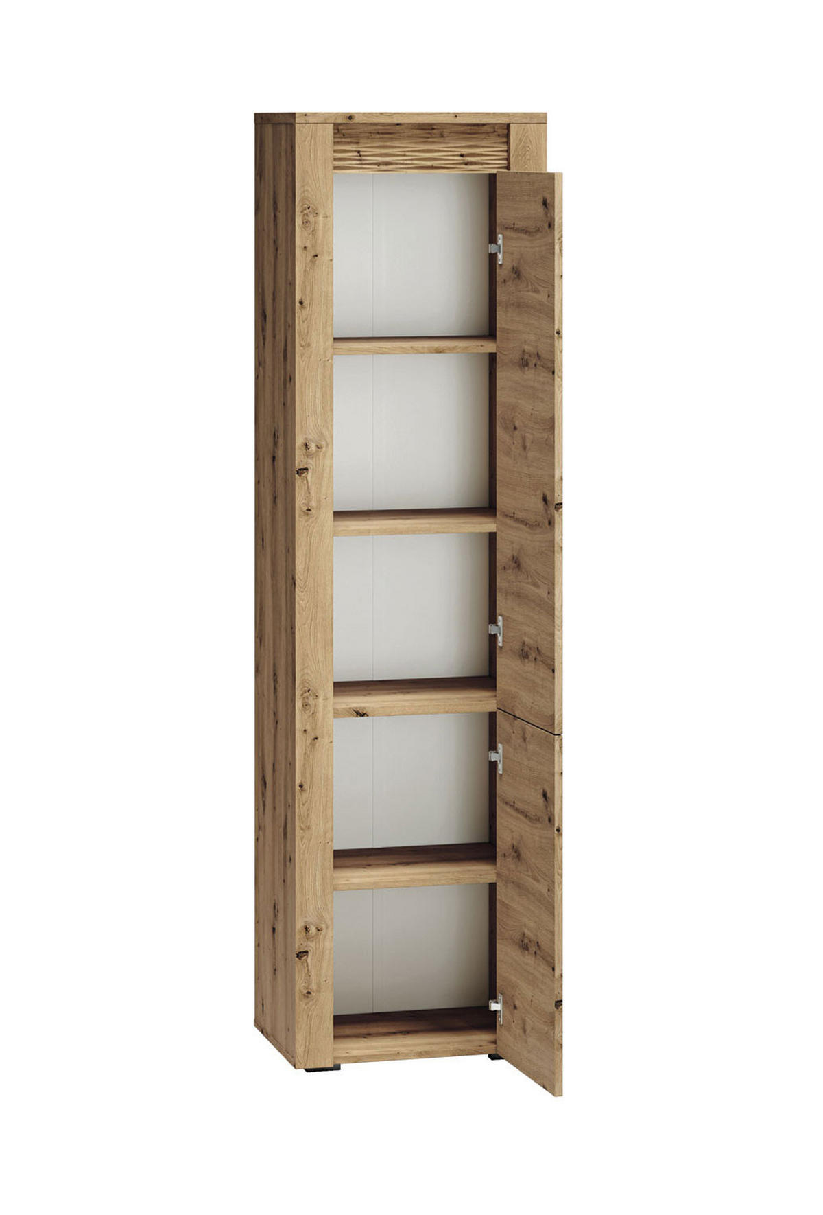 STAURAUMSCHRANK Artis Artisan Eiche 55 cm / 40 cm / 200 cm - Eiche Artisan/Braun, Holz/Holzwerkstoff (55/200/40cm) - Feldmann-Wohnen
