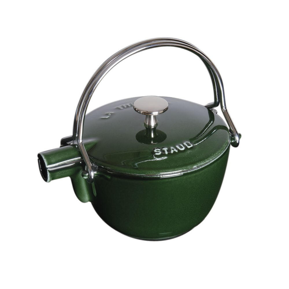 WASSERKESSEL Grün 22/16.6/18 cm 405094230 - Grün, Metall (22cm) - Staub