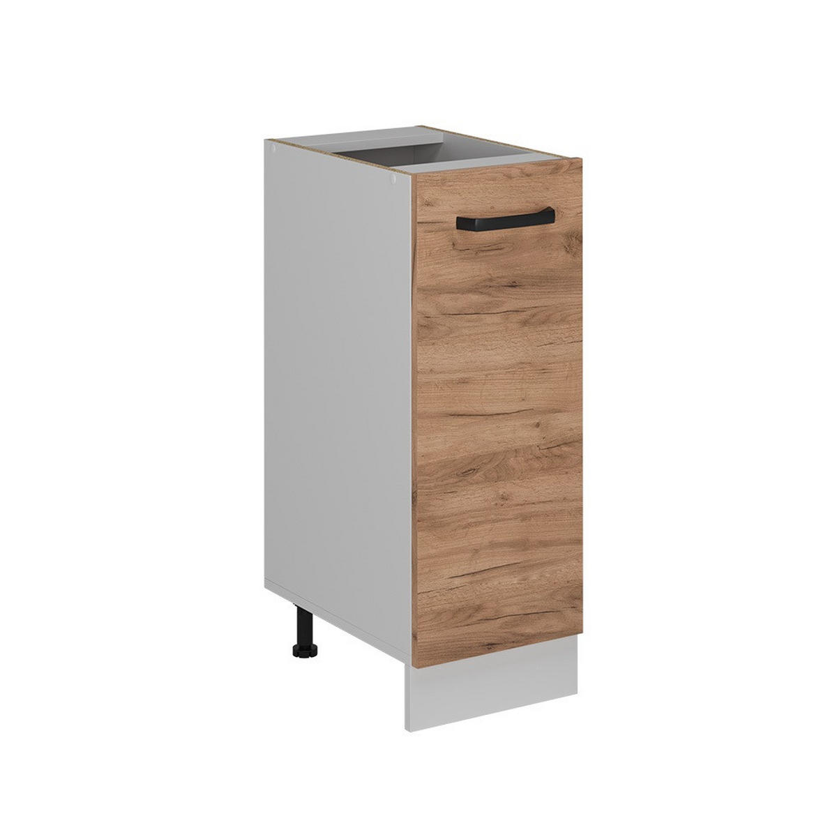 APOTHEKERSCHRANK R-Line Goldkraft Eiche 30 cm ohne Arbeitsplatte - Honigeiche/Eiche Wotan, Holzwerkstoff (30/81.6/46cm) - Vicco