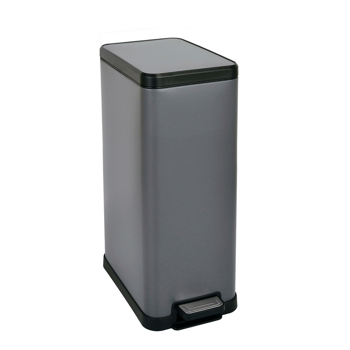 MÜLLEIMER STM18 18L Grau - Grau, Metall (20/53.5/36cm) - SVITA