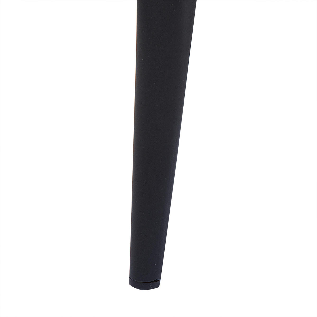 ÉTKEZŐSZÉK 2 darabos Szett Bársony fekete Visalia - fekete, textil (50/81/47cm) - Beliani